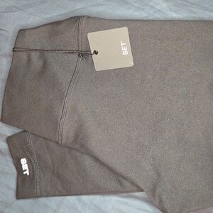 SET ACTIVE Black Leggings